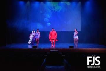 Espectáculo musical 'Al revés' en el Teatro de Telde/Francisco Santana Ravelo/TA.